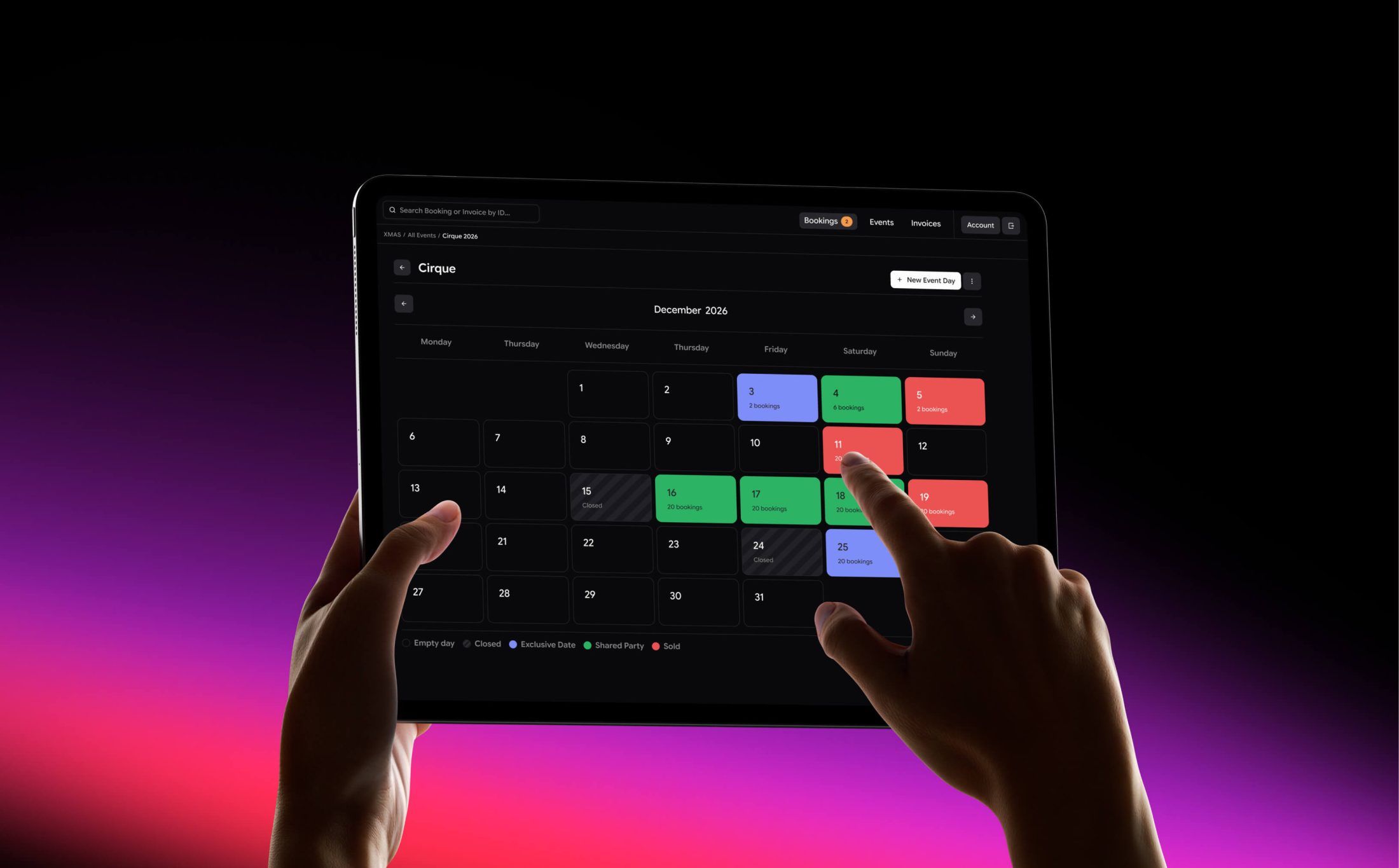 Awesome-Event-Management-Booking-System