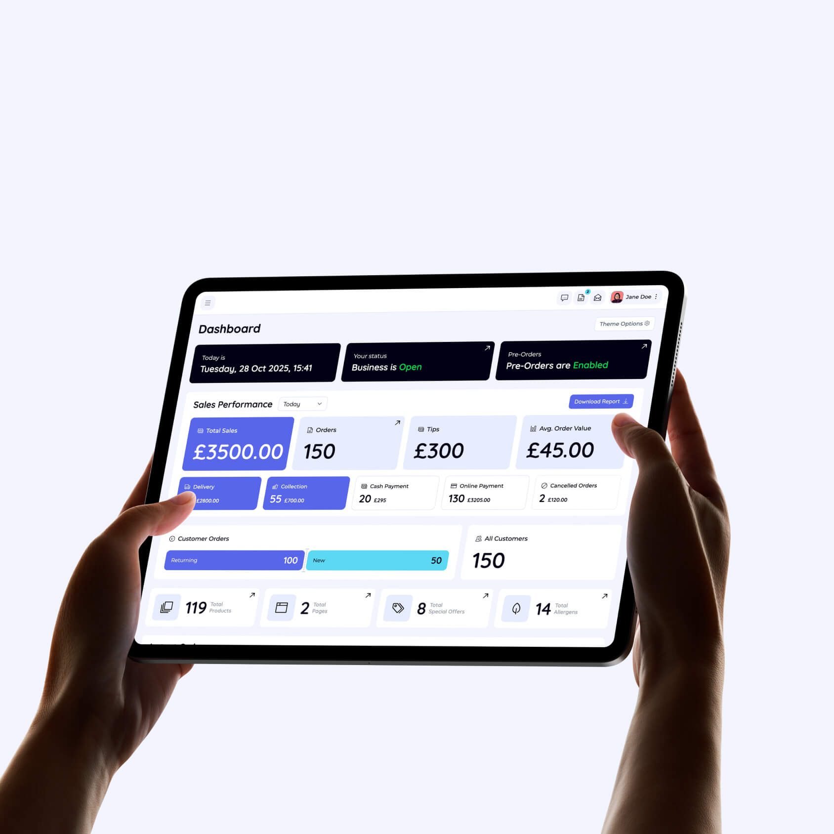 Online-Food-Ordering_Systems_Manage_View_Reports